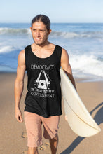Load image into Gallery viewer, Democracy: the Freest System Tank Top