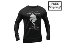 Load image into Gallery viewer, Thomas Jefferson Sea of Liberty Long Sleeve Shirt