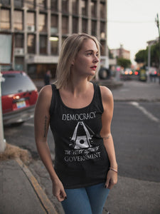 Democracy: the Freest System Women's Tank Top