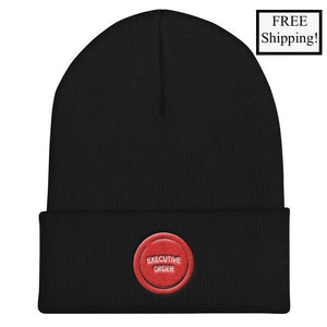 Executive Order Button Beanie