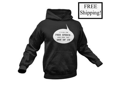 I'm All for Free Speech Heavy Hoodie