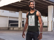 Load image into Gallery viewer, Taxation is Theft Eye Chart Tank Top