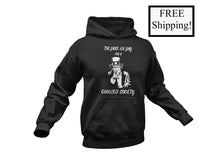 Load image into Gallery viewer, The Price We Pay for a Civilized Society Light Hoodie