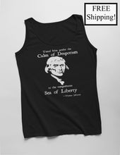 Load image into Gallery viewer, Thomas Jefferson Sea of Liberty Tank Top