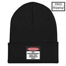 Load image into Gallery viewer, Warning Rant Taxation is Theft Beanie