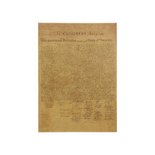 Load image into Gallery viewer, The Declaration of Independence Vintage Poster
